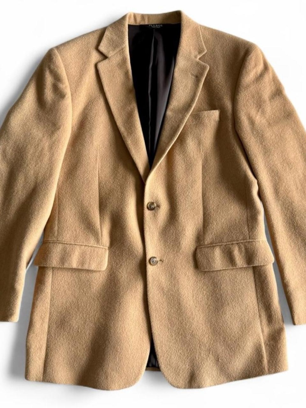 Jos A Bank tan camel hair sport coat - elevated old money blazer